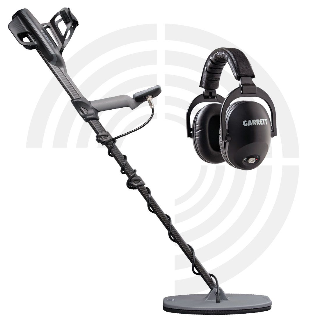 Garrett AXIOM 11" x 7" Mono-Spule & 13" x 11" DD-Spule und MS-3 Funkkopfhörer