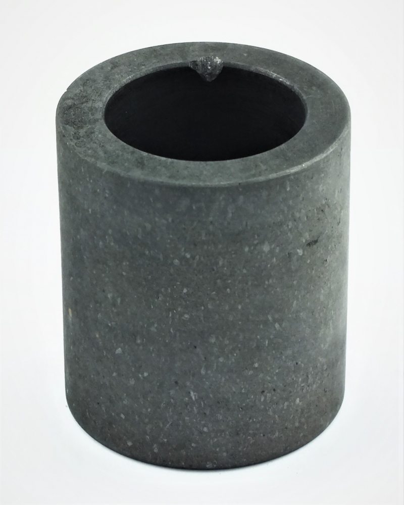 Schmelztiegel aus Graphit - Volumen = 93 ml - Ø Innen = 4,4 cm