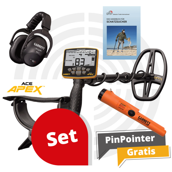 Garrett ACE APEX™ Wireless |  Metalldetektor Set