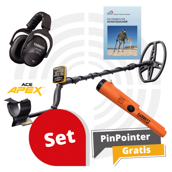 Garrett ACE APEX™ Raider Wireless | Metalldetektor Set
