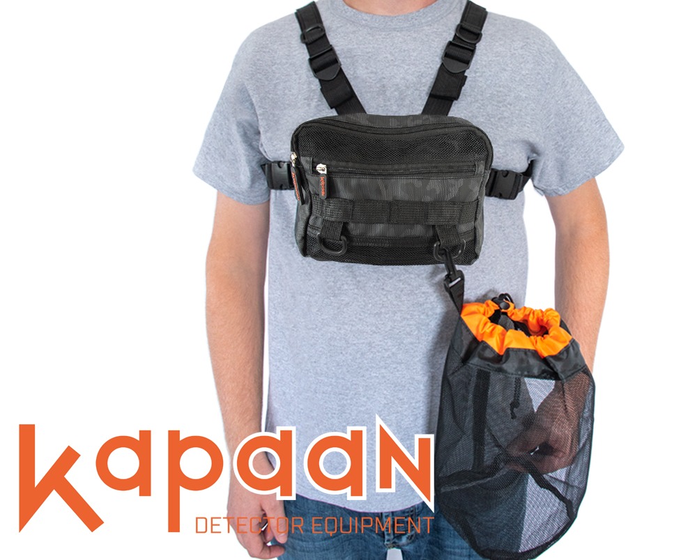Kapaan Land- und Unterwasser-Fundtasche / Harnisch