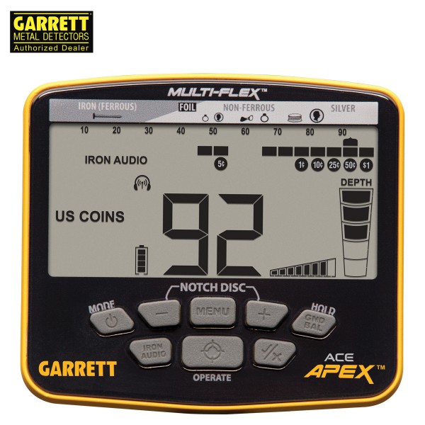 Garrett ACE APEX™ Raider Wireless | Metalldetektor Set