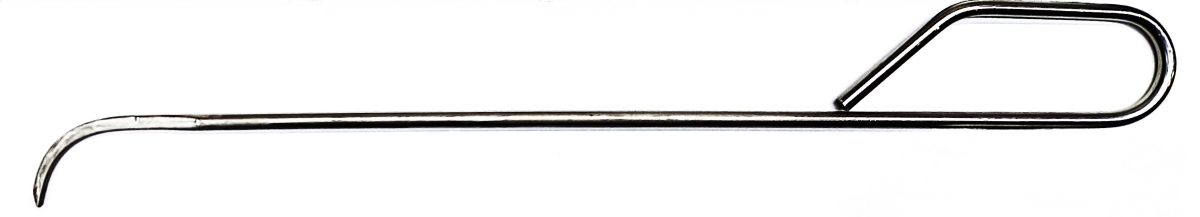 The Mining Claim - Crevice Tool , ca. 50 cm lang, aus Edelstahl