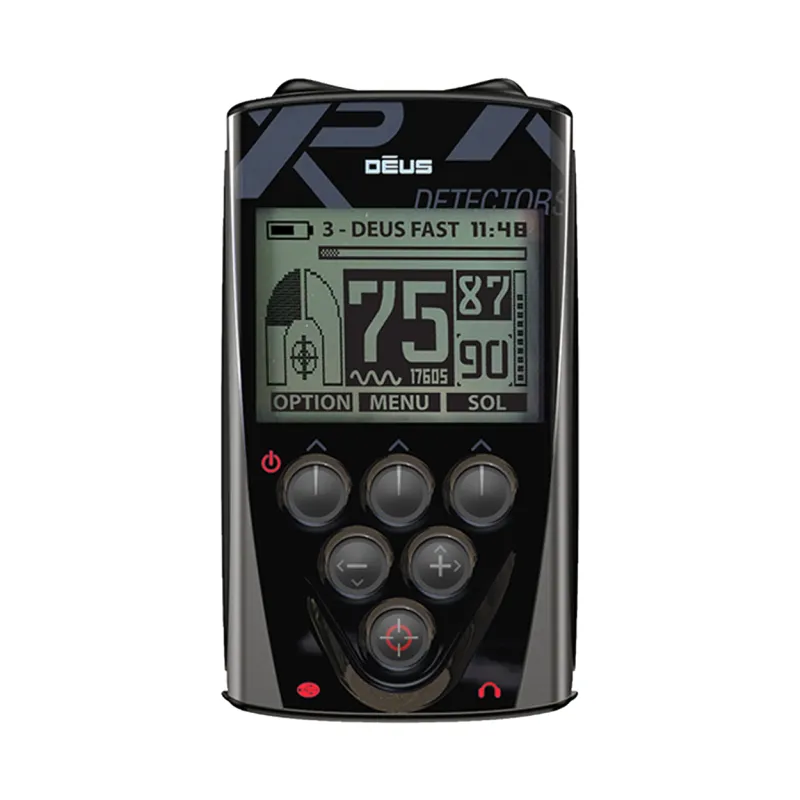 XP DEUS X35 28 RC Metalldetektor + WSA Kopfhörer + MI6 Pinpointer (