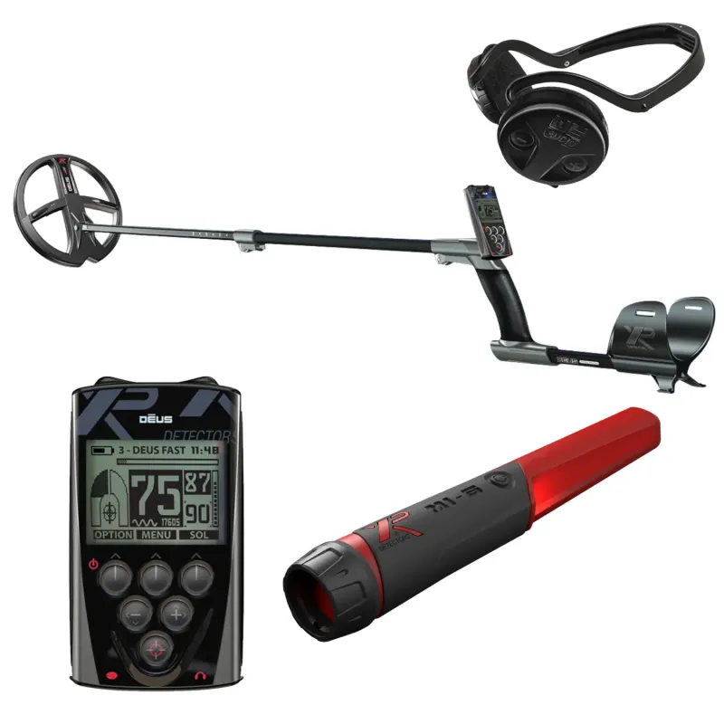XP DEUS X35 22 RC Metalldetektor + MI-6 Pinpointer (DEUS-22X35RCWSGE)